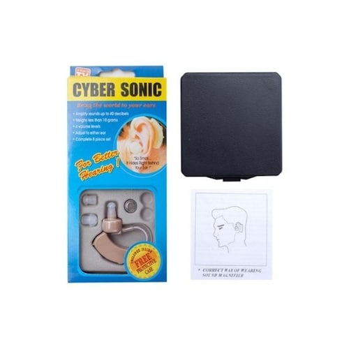 AUDIFONO AMPLIFICADOR AUDITIVO CYBER-SONIC 