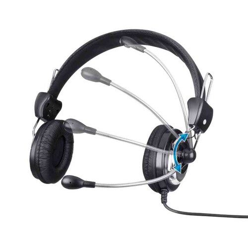 Audífonos Multimedia Usb  Para Pc O Laptop, De Diadema