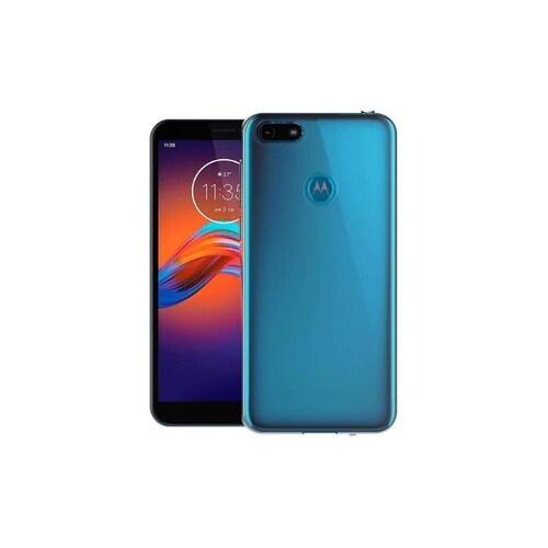 Mica + Funda Moto E6 Play Transparente Anti Golpes