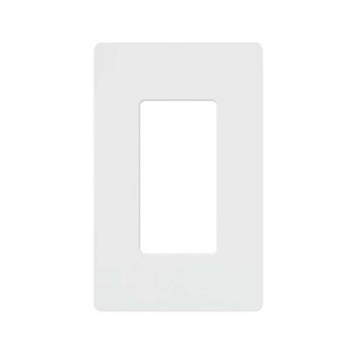 Cw-1-wh Placa De Pared 1 Espacio, Para Atenuador (dimmer), S