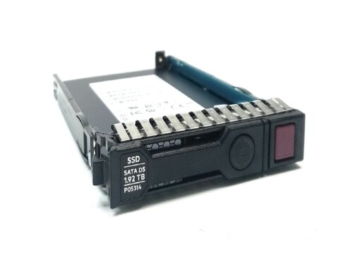 Disco duro HP SSD 1.92 TB SATA HPE con Bahía adaptador 2.5 