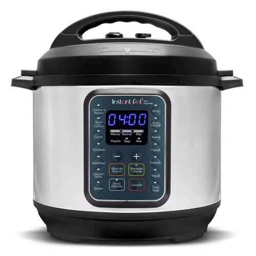 Olla Eléctrica Instant Pot 9 en 1 Acero inoxidable 5.7 L