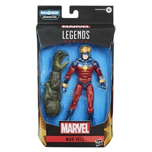 Marvel Legends Series Mar-Vell Build A Figure Hasbro
