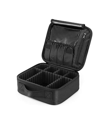 Estuche de tren TECK TECK de maquillaje, cosmético, bolsa de maquillaje de viaje, mini organizador portátil.
