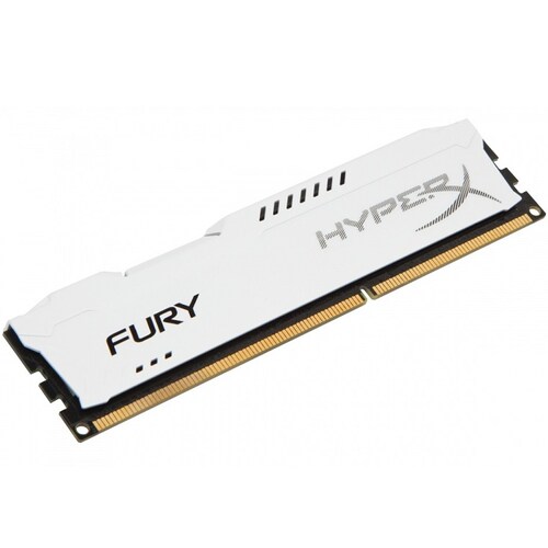Memoria Ram DDR3 Kingston HyperX Fury 1866MHz 8GB PC3-14900 Blanco HX318C10FW/8