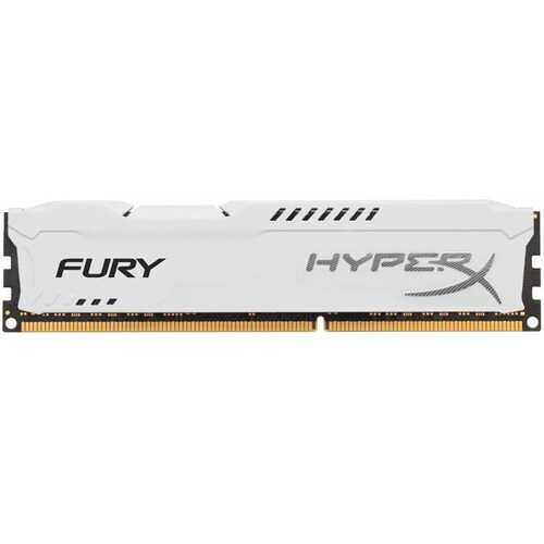 Memoria Ram DDR3 Kingston HyperX Fury 1866MHz 8GB PC3-14900 Blanco HX318C10FW/8