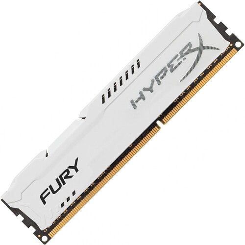 Memoria Ram DDR3 Kingston HyperX Fury 1866MHz 8GB PC3-14900 Blanco HX318C10FW/8