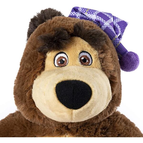 Masha Y El Oso, Peluche Oso Dormilón Con Sonido Spin Master