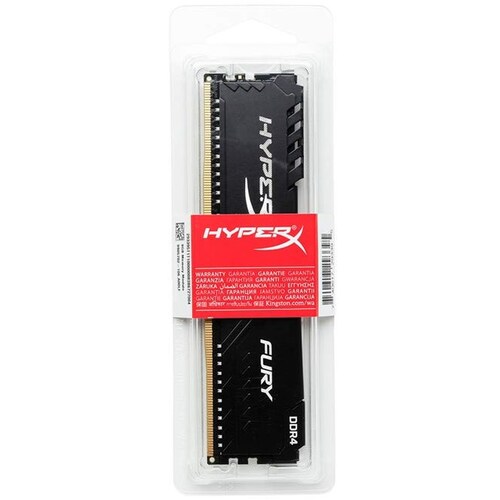 Memoria Ram DDR4 Kingston HyperX Fury 3466MHz 16GB PC4-27700 Negra HX434C17FB4/16