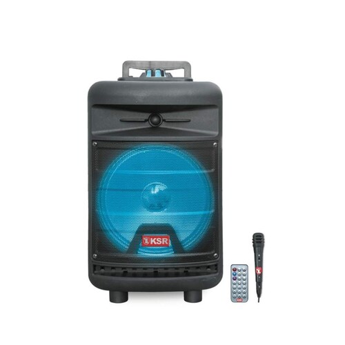 BAFLE AMPLIFICADO KAISER MSA-7608 8" USB/AUX/MICRO C/LUZ END