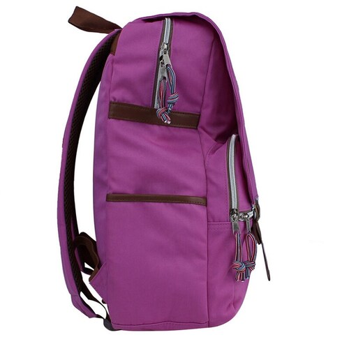 Cloe Mochila Backpack Color Morado modelo Iara para Laptop de hasta 15 Pulgadas