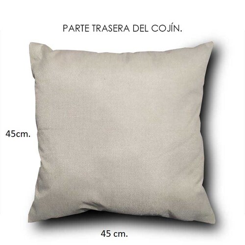 Cojín Decorativo C/Relleno + Funda Interior, Calavera Blue HOGAR 33