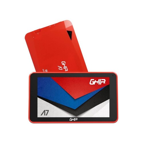 Tablet Ghia A7 Notghia-294 / 7 Pulg. / 16gb / 1gb RAM / Android 9.0 Go Edition / Rojo ALB