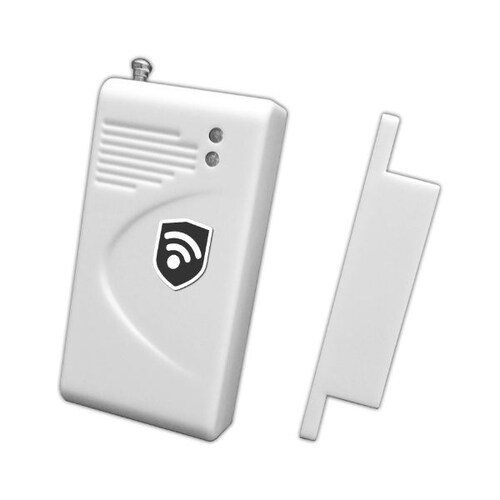 Sensor de Apertura Magnetico para Puerta o Ventana 433 Mhz Accesorio para Alarma de Seguridad