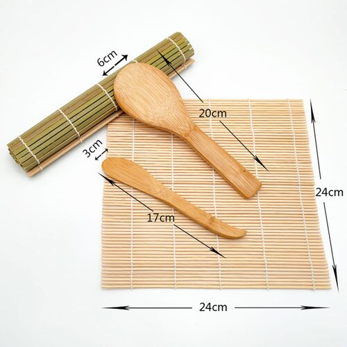 Kit Para Hacer Sushi en Casa Hecho de Bambú