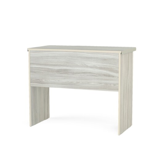 Kit Home Office Escritorio Resen 1 Cajon Encino Y Silla Oslo Blanca Mundo In