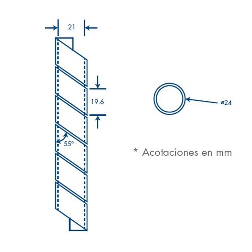 AGRUPATHOR NEGRO 24MM THORSMAN DE 2MTS 4700-06282