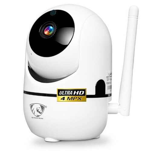 Camara Wifi Ip Ultra Hd 3.2MPX  Robotica Visión Nocturna Espia Rastreo Nube Movimiento Seguridad