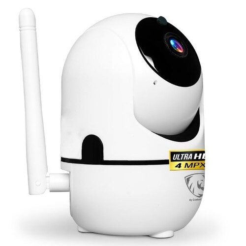 Camara Wifi Ip Ultra Hd 3.2MPX  Robotica Visión Nocturna Espia Rastreo Nube Movimiento Seguridad