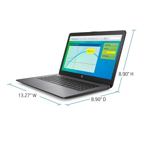 Laptop Hp P Stream 14 Celeron 64gb Ram 4gb - Negro + Impresora multifuncional + 500 Hojas + caja de colores