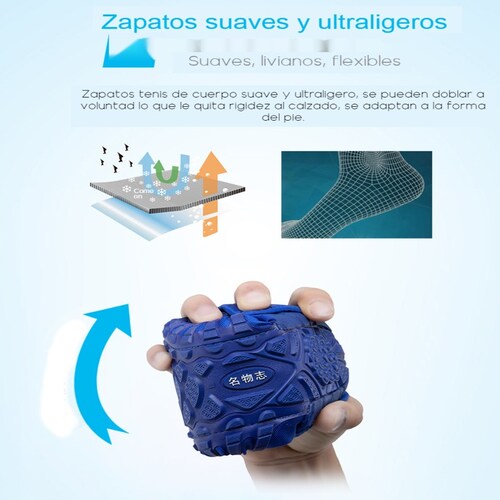 Zapatos Ultraligeros Flexibles Diseño Japonés Viajes Sports