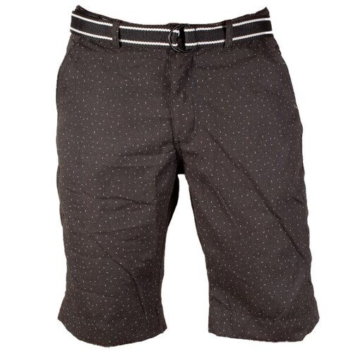 Bermuda Para Hombre Estilo Nautico Con Cinturon A Tono