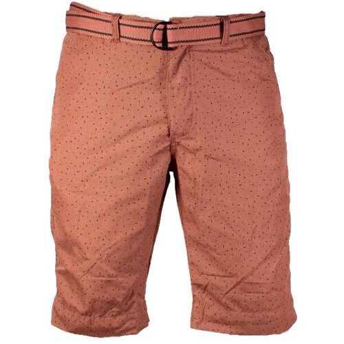 Bermuda Para Hombre Estilo Nautico Con Cinturon A Tono