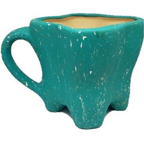 Taza en forma de muela