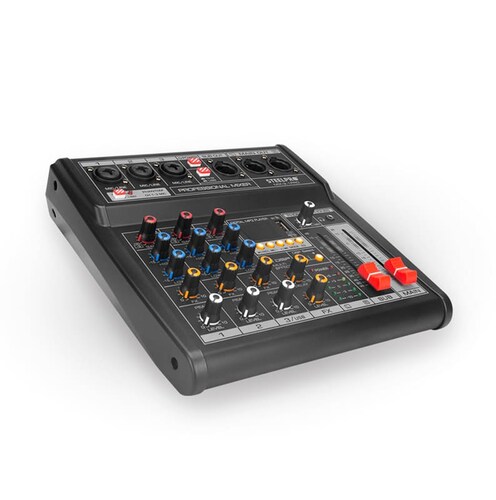 Mezcladora 4 Canales 3+subwoofer Xlr Bluetooth Usb - MIX-3.1PRO - Steelpro