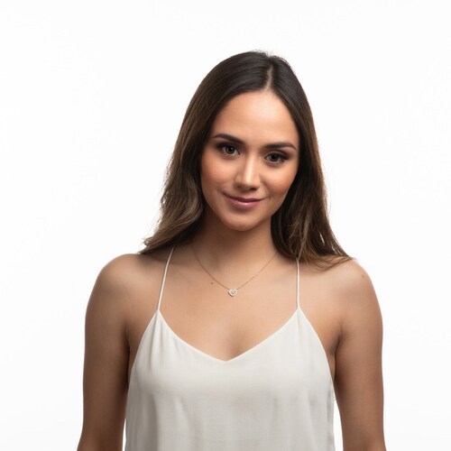 LuckyLy Collar Corazón Frida - Plata, Oro, Oro Rosa