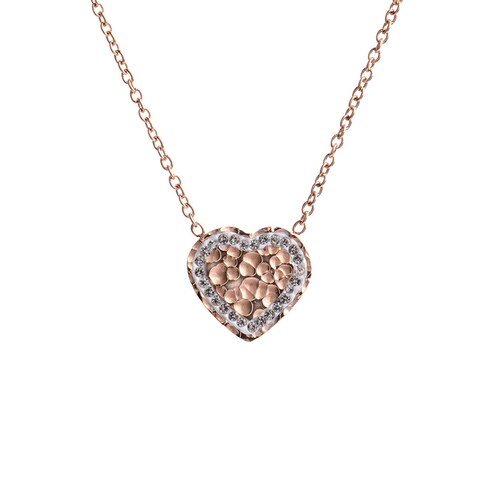 LuckyLy Collar Corazón Frida - Plata, Oro, Oro Rosa
