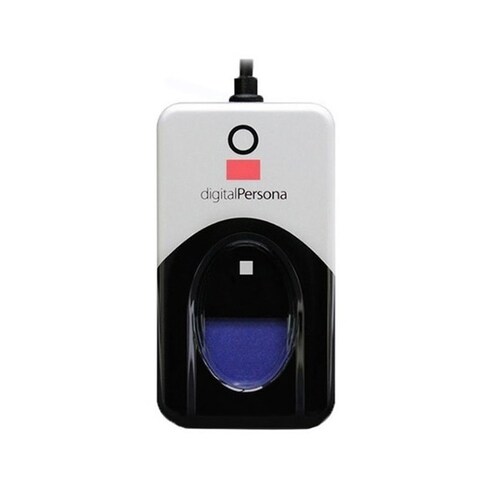 Lector huella Digital Negro Empresa Personal Documentos USB Alambrico Oficina Optico Windows PC Lap 88003-B01-103