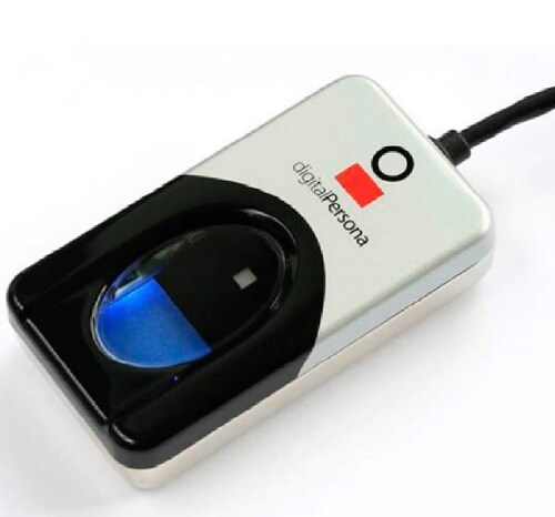 Lector huella Digital Negro Empresa Personal Documentos USB Alambrico Oficina Optico Windows PC Lap 88003-B01-103