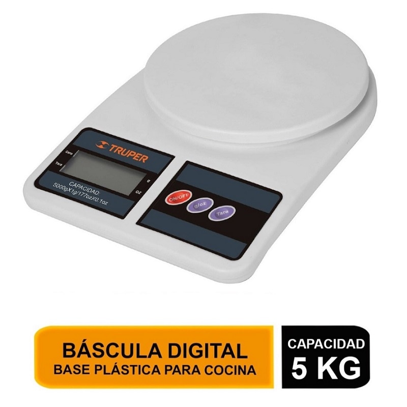 Bascula digital best sale truper 5kg