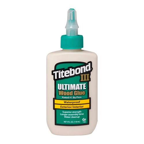 Pegamento Titebond III Ultimate Wood Glue para Madera 4 oz