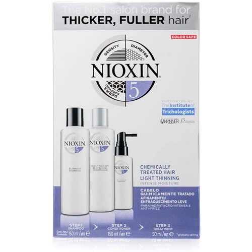 Nioxin Hair System 5 Set 3 Piezas