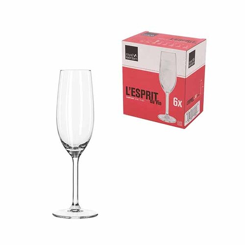 Copas para champagne. Juego de 6 piezas  Libbey  S010