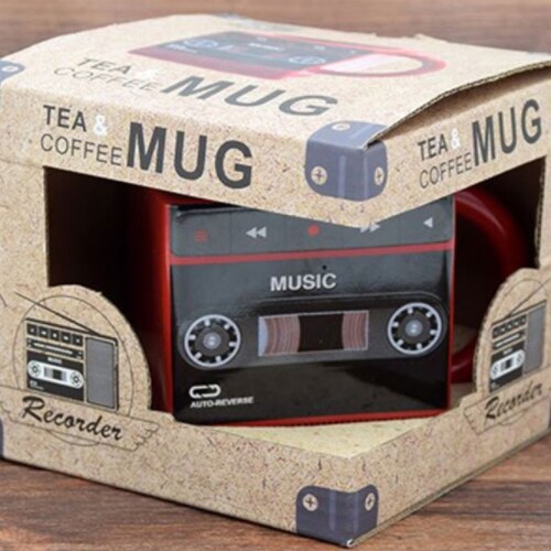 Taza de Céramica En forma de Radio Retro Vintage