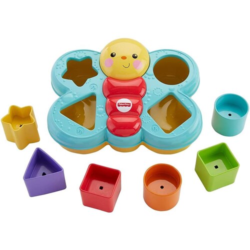 Fisher-Price Butterfly Shape Sorter Mariposa de Bloques