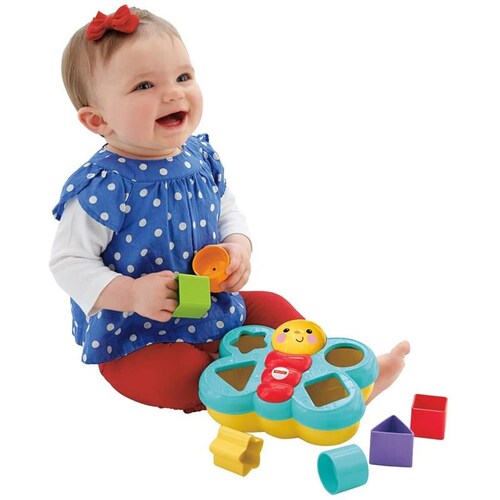 Fisher-Price Butterfly Shape Sorter Mariposa de Bloques