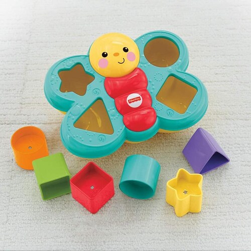 Fisher-Price Butterfly Shape Sorter Mariposa de Bloques