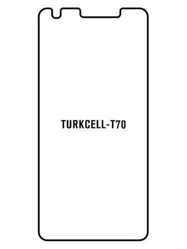 Jeco 99F Protector de Pantalla de Hidrogel Premium Para TURKCELL T70