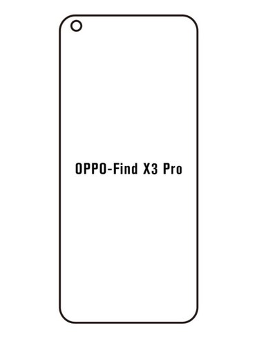 Jeco 99F Protector de Pantalla de Hidrogel Premium Para Oppo Find X3 Pro 5G