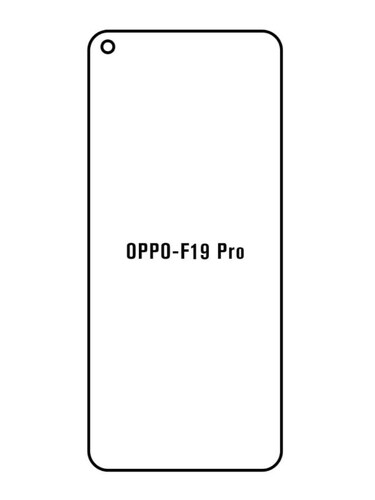 Jeco 99F Protector de Pantalla de Hidrogel Premium Para Oppo F19 Pro