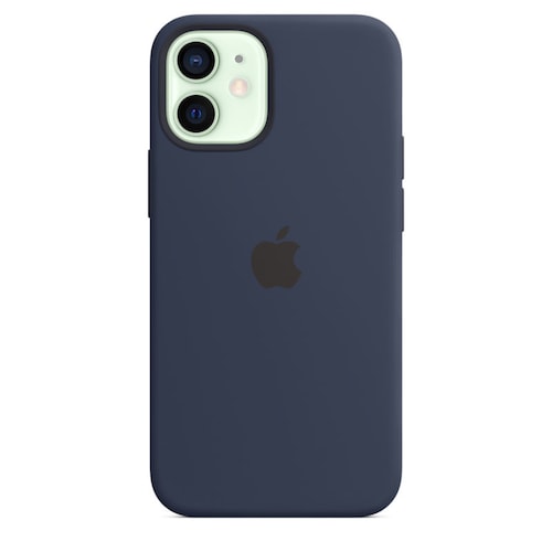 Funda de silicón con MagSafe para el iPhone 12 mini - Azul Marino Oscuro -  Apple