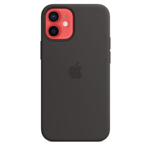 Funda de silicón con MagSafe para el iPhone 12 mini - Negro - Apple