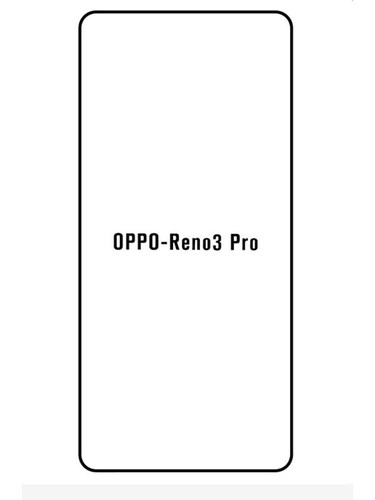 Jeco 99F Protector de Pantalla de Hidrogel Premium Para Oppo Reno 3 Pro Overseas