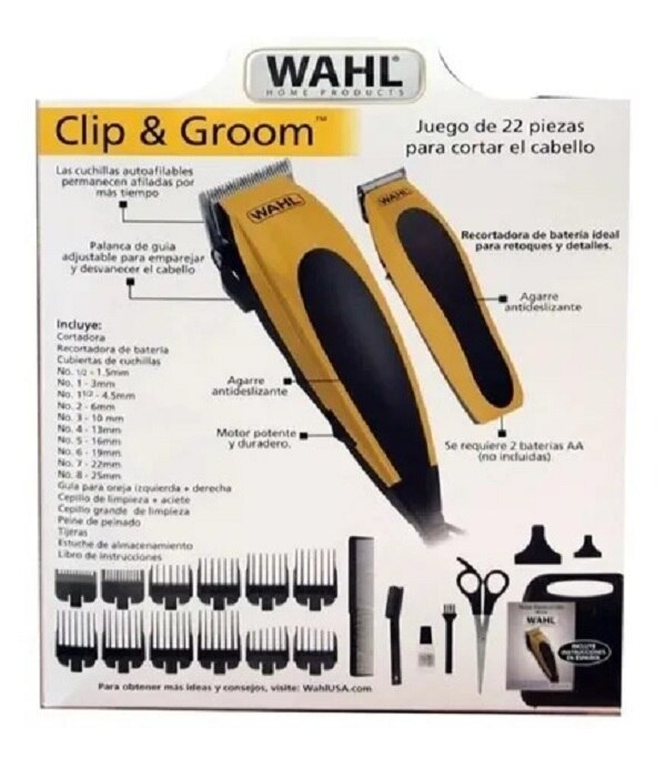 Wahl clip outlet & groom