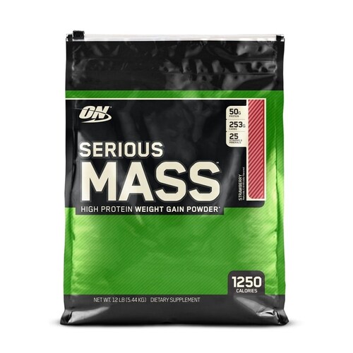 PROTEINA ON SERIOUS MASS SABOR  FRESA