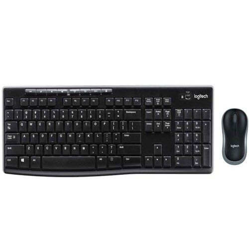 Kit de Teclado y Mouse Logitech MK270 Inalámbrico 